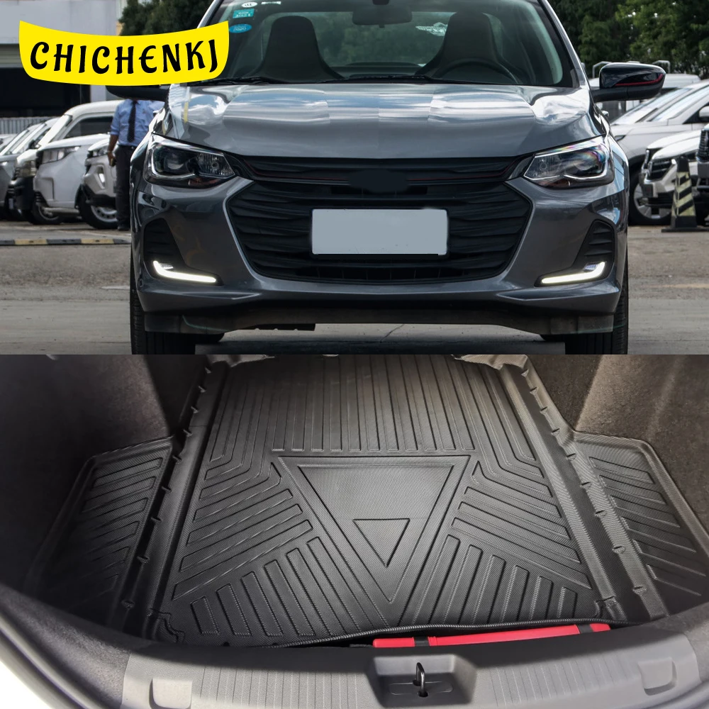 

Нескользящие коврики из ТПЭ для багажника Chevrolet Onix Sedan 2020-2021