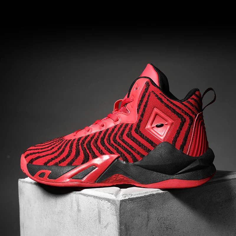 Мужская баскетбольная обувь уличные баскетбольные армейские ботинки высокие