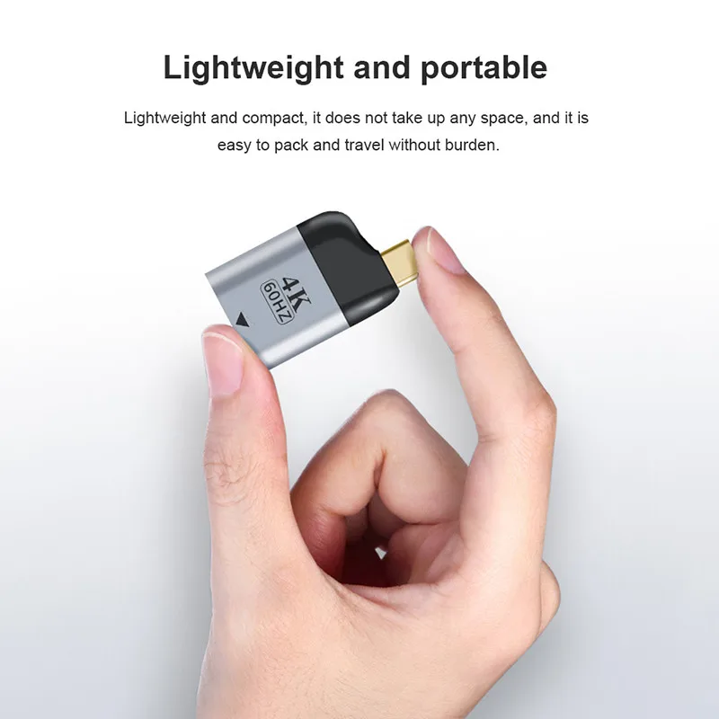 Для Vga/DP/RJ45/дисплейный порт MiniDP типа HD видео конвертер 4K 60Hz для MacBook Huawei IPad