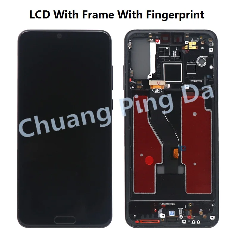 TFT 6," lcd для huawei P20 Pro lcd с рамкой дисплей экран сенсорный дигитайзер сборка P20 Pro CLT-AL01 lcd P20 Plus дисплей