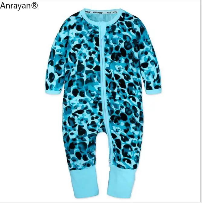 Одежда для малышей Новинка новорожденных девочек Комбинезон с длинными рукавами