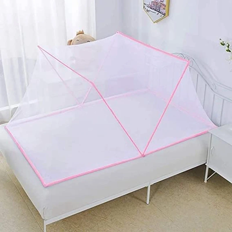 

Маленькая детская портативная дышащая москитная сетка для установки противомоскитная сетка Складная москитная сетка