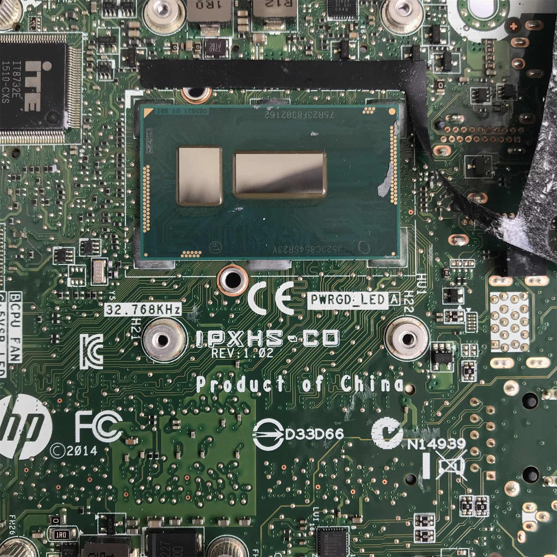 

788298-001 788298-002 788298-601 For HP Mini 300 AIO Motherboard IPXHS-C0 Mainboard With Celeron CPU 100% Fully Tested Work
