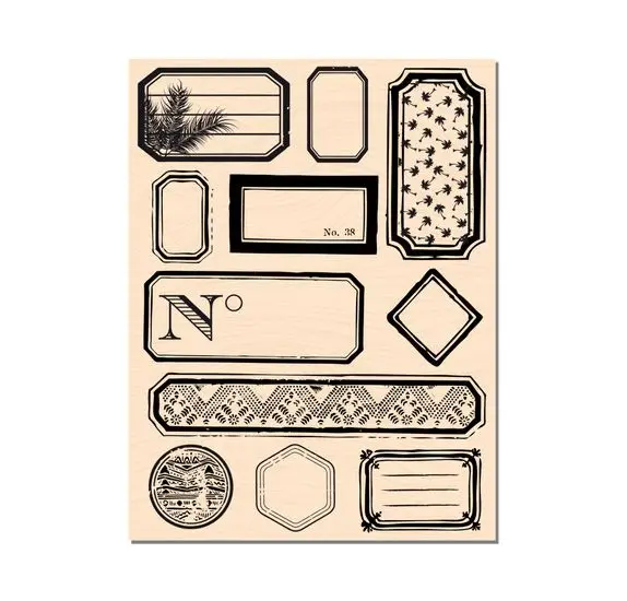 Французский прозрачный силиконовый штамп/печать для DIY скрапбукинга/альбома