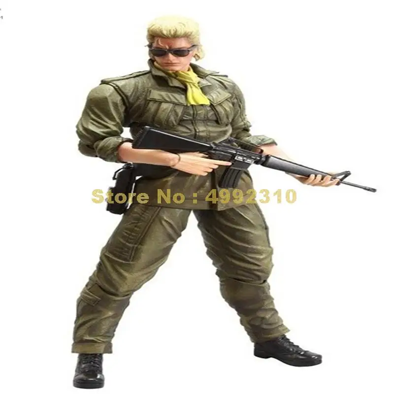 Металлическая Шестерня kazuhira miller ПВХ подвижная фигурка Коллекционная модель 28 см