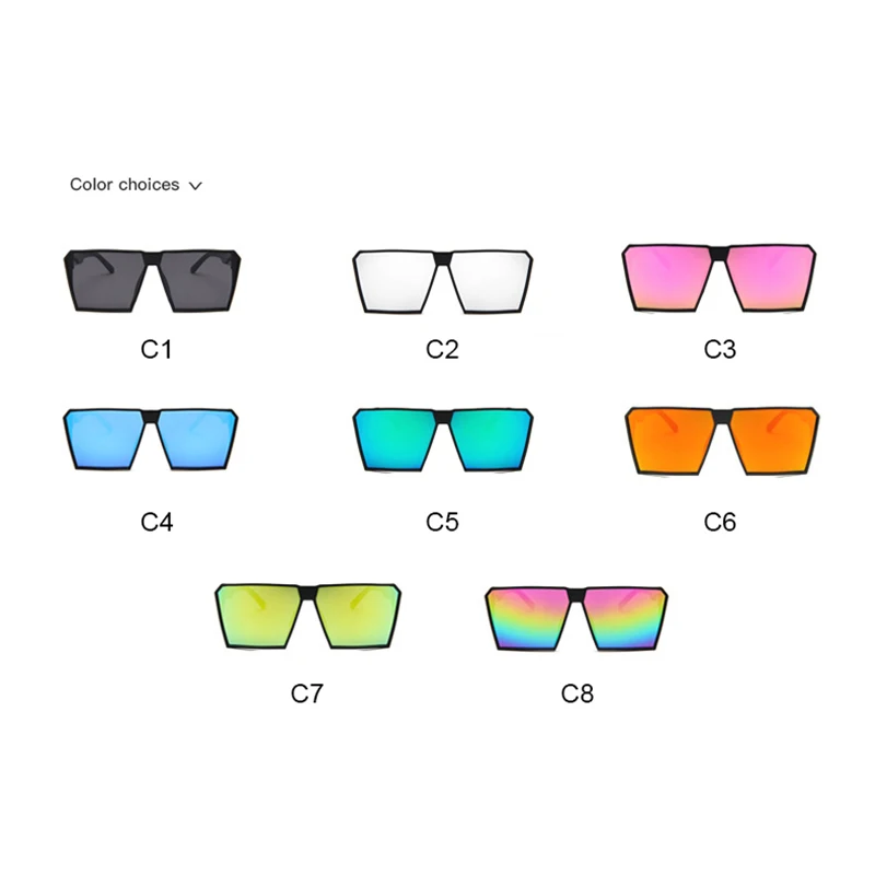 Мужские и женские очки с большой оправой TOEXPLORE брендовые дизайнерские квадратным