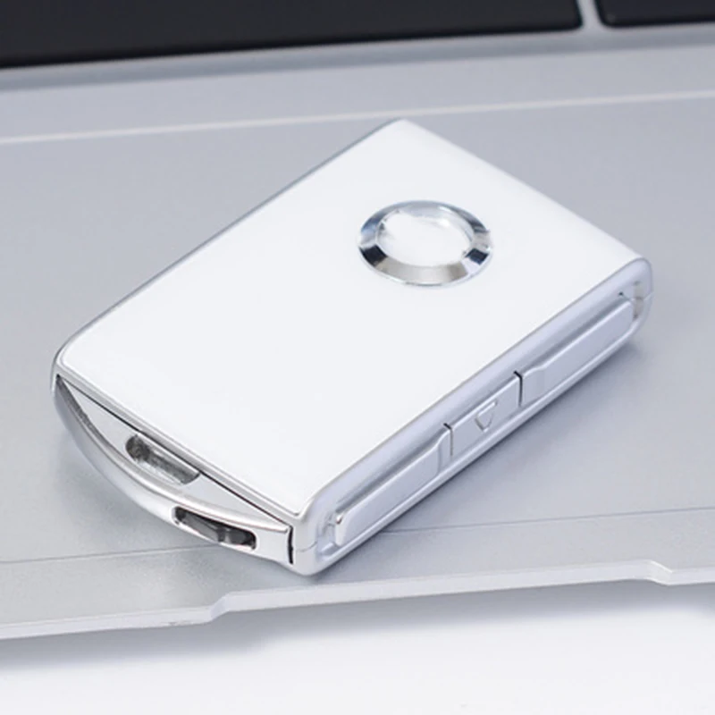 

Car Key Refit Case High Quality Car Key Cover Zinc Alloy Frame Car Key Shell For Volvo S90 S60 XC60 XC40 (case only)