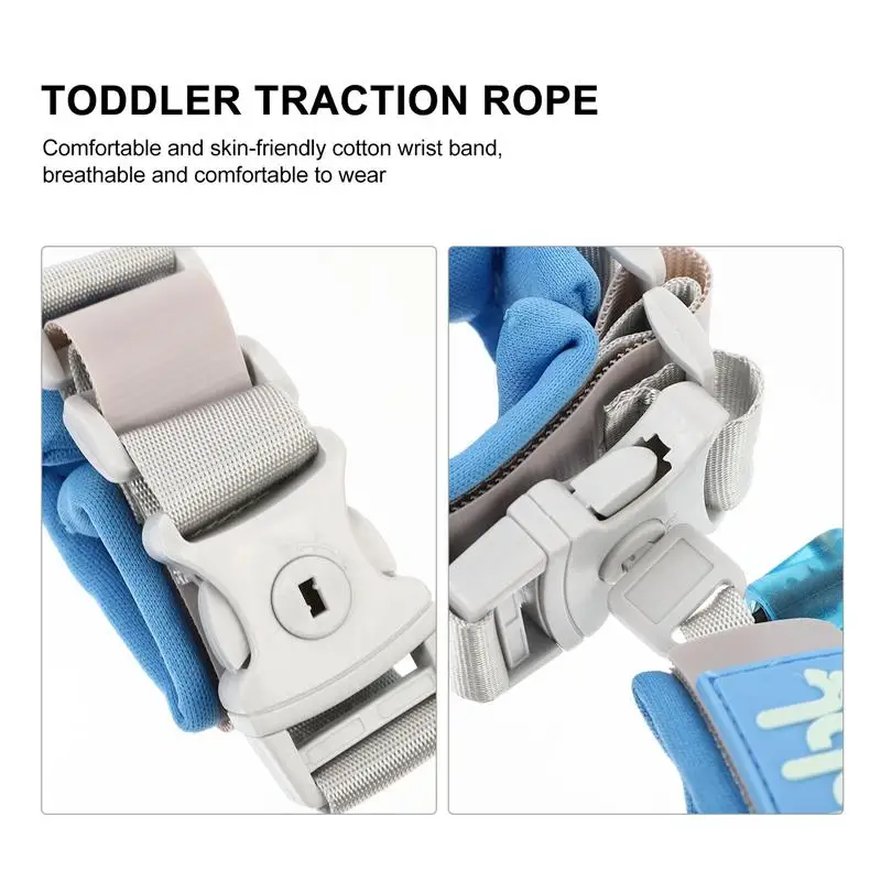 

Toddler Traction Rope Flexible Anti-lost Belt Kids Harness Leash Random Color