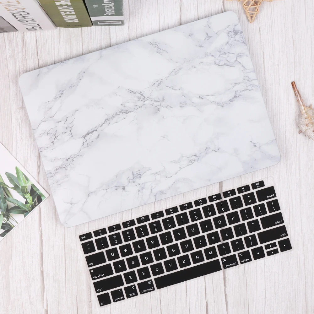 Мраморный пластиковый жесткий чехол для MacBook Air Pro retina 11 12 13 15 дюймов для Macbook Pro 13,3 15,4 Touch bar - Цвет: Marble No2