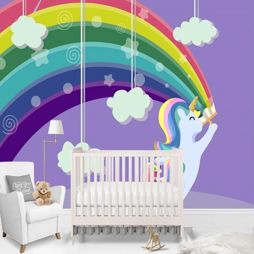 

Пользовательский 3D абстрактный цветок milofi большой фон для телевизора обои роспись