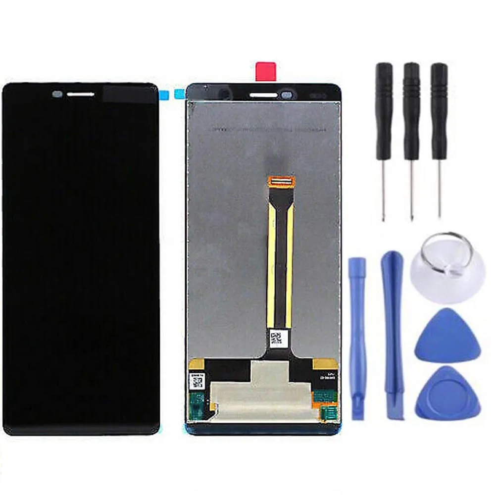 Новый 6,0-дюймовый ЖК-дисплей для Nokia 7 Plus / E7 Plus TA-1062 TA-1046 TA-1055 с сенсорным экраном Дигитайзер для ремонта замены + бесплатный инструмент