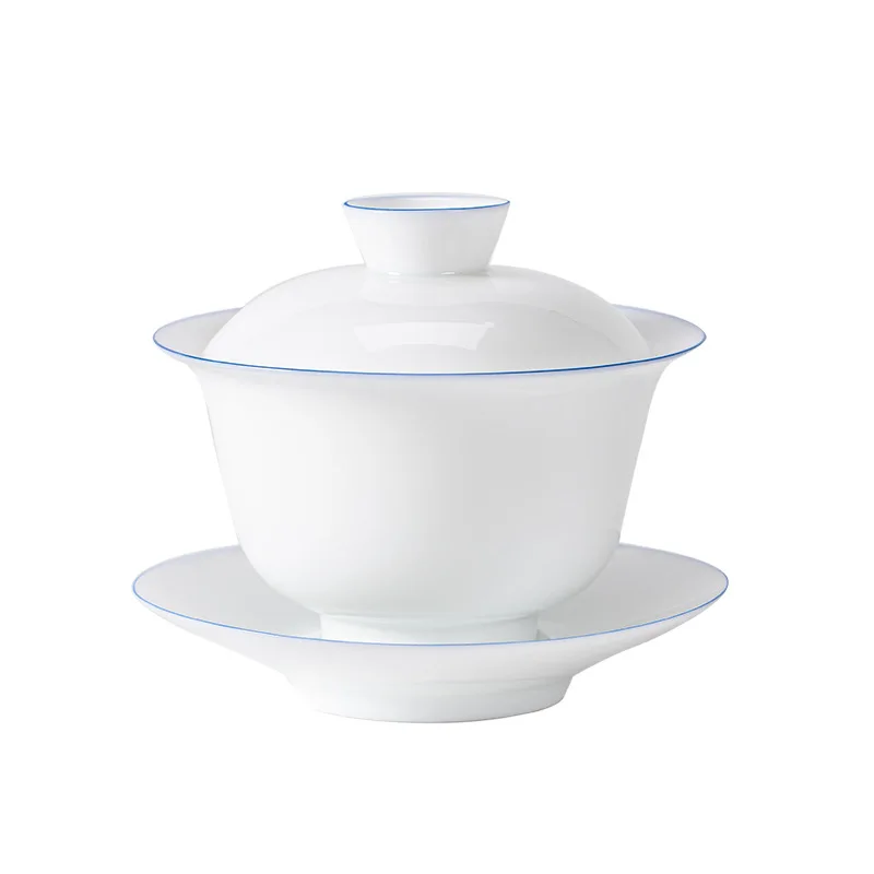 Фарфоровая чаша из яичницы ручной работы керамическая Венти гунфуча чаши для чая