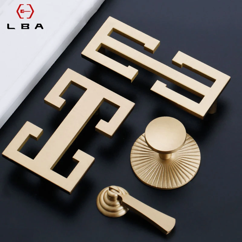 LBA Китайская классическая декоративная мебель фурнитура для шкафа ручка