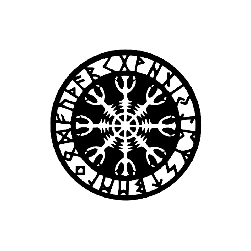 

Car Stickers Decor Motorcycle Decals Magic Rune Vinyl Decorative Accessories Waterproof PVC,15cmx15cm