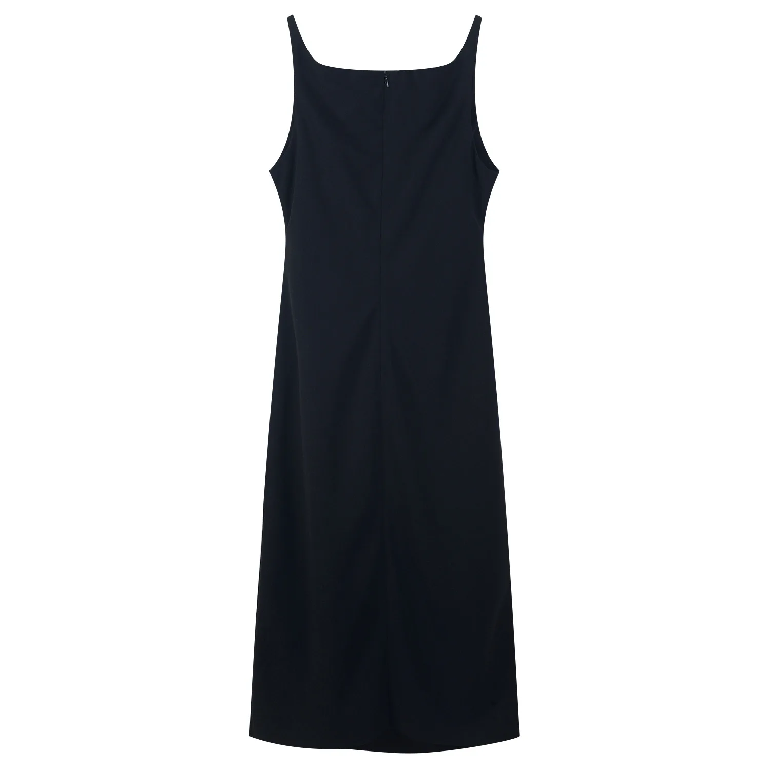 

ENGAGEMENT High-quality 2021 Black Suspender Split Dress Long Skirt Summer Royal Elder Sister Light Mature Woman Dress Tide