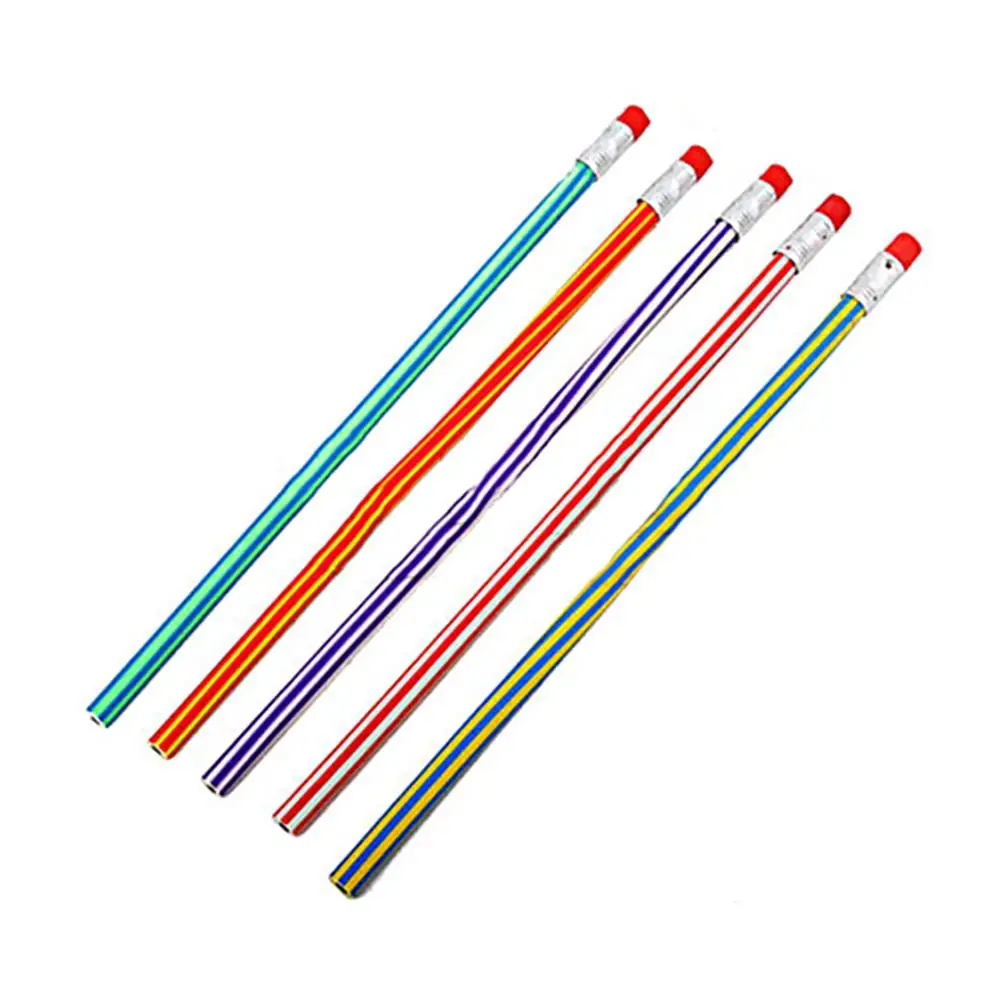 

3Pcs Random Color Kids Students Creative Magic Flexible Bendy Soft Pencil Gift Non-Toxic Drawing Pencils Eco-friendly Flexible