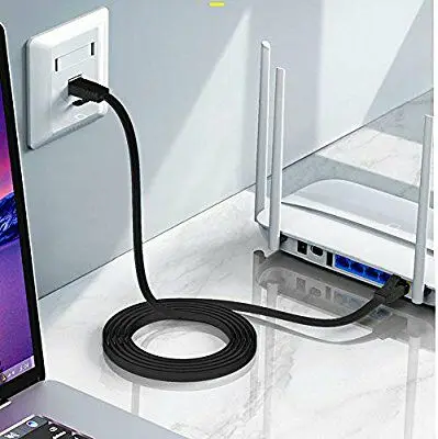 Kaufen 60 Teile/los LNYUELEC 0,15 M = 15cm Kabel Reinem Kupfer Draht CAT6 Flach UTP Ethernet Netzwerk Kabel RJ45 Patch LAN Kabel Weiß/schwarz/blau