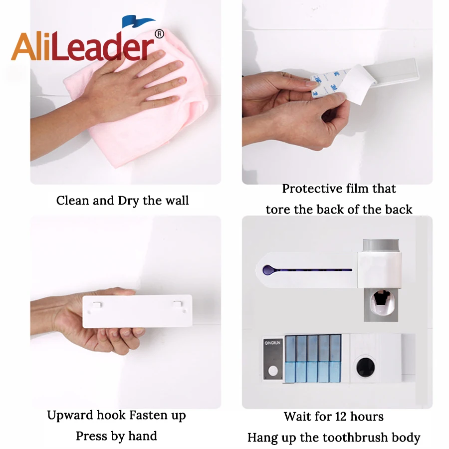 Alileader Антибактериальный УФ стерилизатор зубных щеток с автоматической зубной