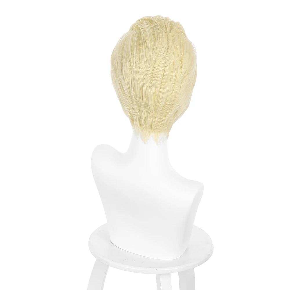 Парик для косплея из аниме тени дома короткие термостойкие искусственные волосы