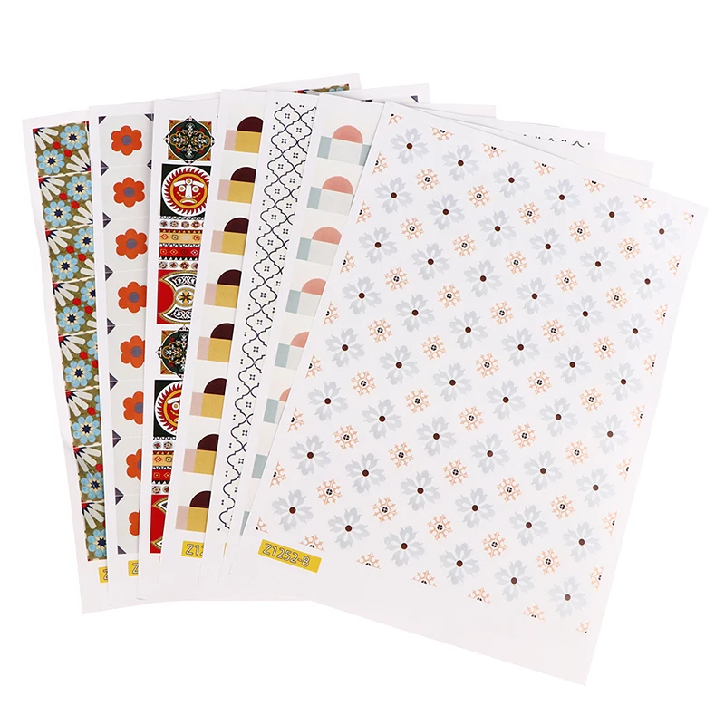 

1:12 DIY Doll House A4 Size Floor Wallpaper Kitchen Dining Room Bathroom Living Room Floor Wallpaper