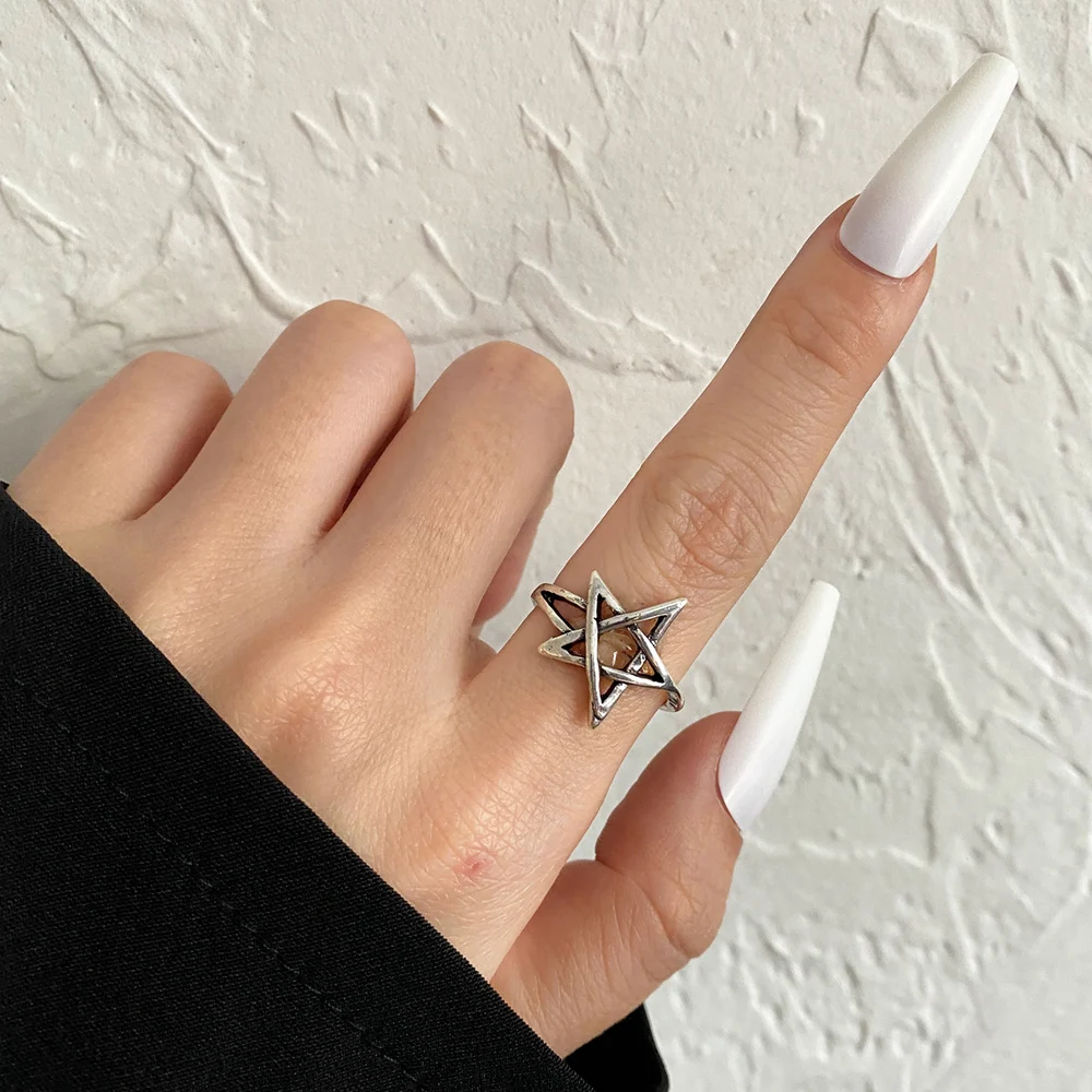 Очарование Винтаж Для Мужчин и Женщин Простой Дизайн Кольцо Совы Серебряного