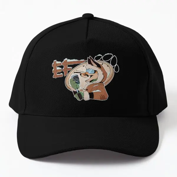 

Eurofurence Online 2021 Frozen In Time Baseball Cap Hat Spring Printed Fish Black Bonnet Outdoor Casual Sun Summer Women