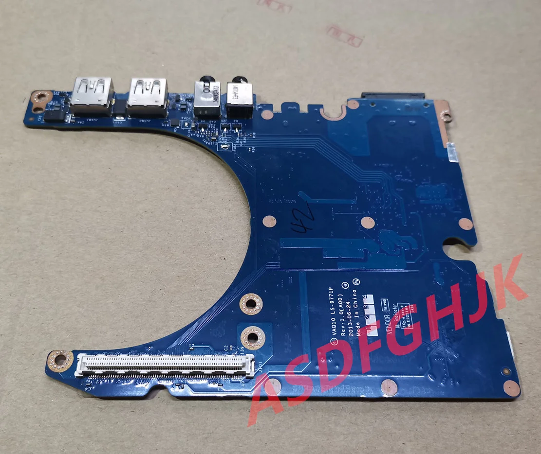 

Used For DELL Precision M4800 Audio Jack USB Card Reader JR8JJJJ LS-9771P TESED OK