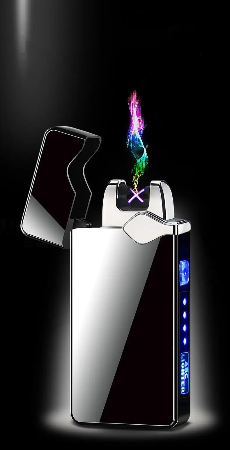 Электронная металлическая usb-зарядка Jobon arc плазменная электрическая импульсная Зажигалка для свечей и фейерверков, барбекю