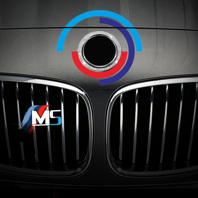 1 шт. наклейка на капот автомобиля M производительность для BMW M3 M5 M6 E46 E90 E60 E70 F30 F10 F15