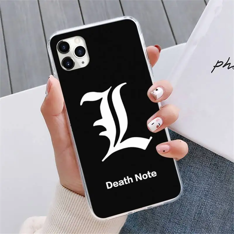 

Death Note Ryuk kira Phone Case For iphone 12 5 5s 5c se 6 6s 7 8 plus x xs xr 11 pro max mini