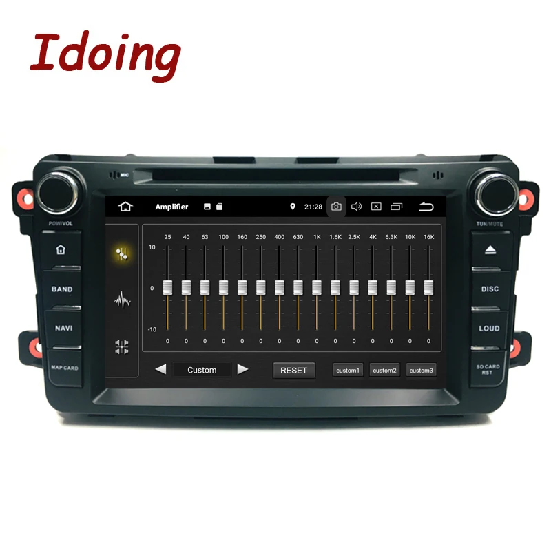 Idoing 2Din Android 9,0 для Mazda CX9 автомобильный dvd-плеер " gps навигация 4G+ 64G телефонная связь Bluetooth RDS автомобильное радио быстрая загрузка