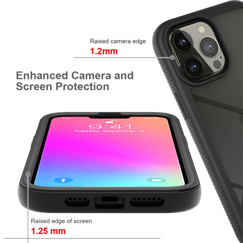 SOKUSIN Прозрачный чехол для iPhone 14 13 12 11 Pro Max Mini 7 SE 2nd 2020 3rd 2022 защитный прозрачный