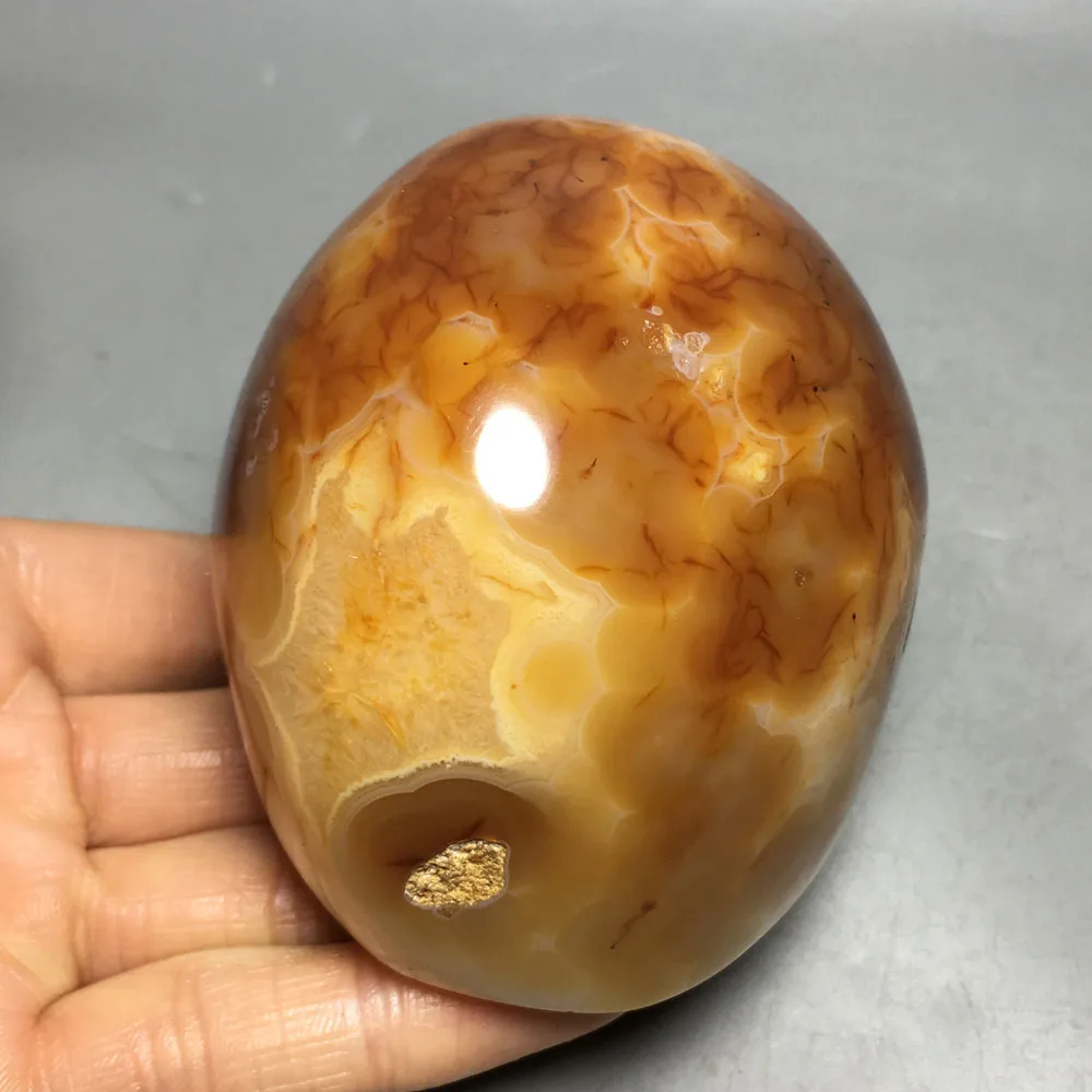 397 г Агат жеод! Горячая Распродажа Натуральный Сердолик Кристалл fengshui