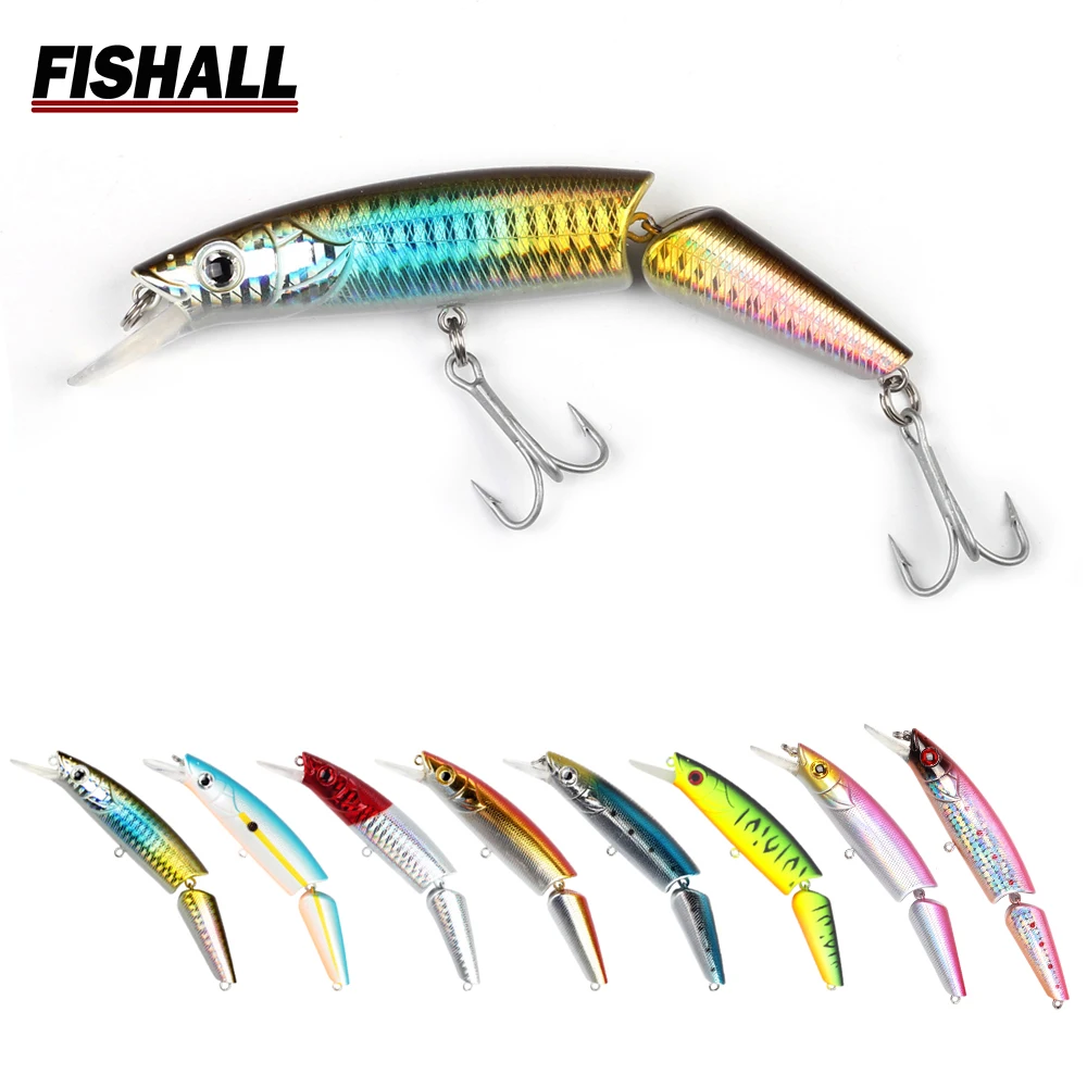 

Segment Hard Lure 120mm 22g Floating Depth 1.5m Wobbler Good Action Peche Isca Artificial Fishing Bait