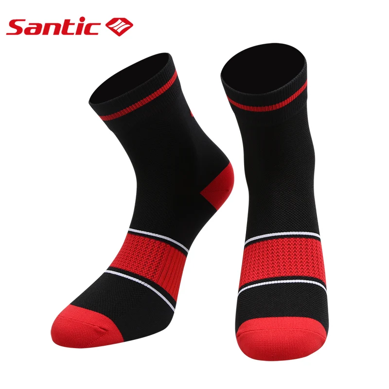 Носки велосипедные Santic 5 цветов дышащие для горных и шоссейных велосипедов|Носки