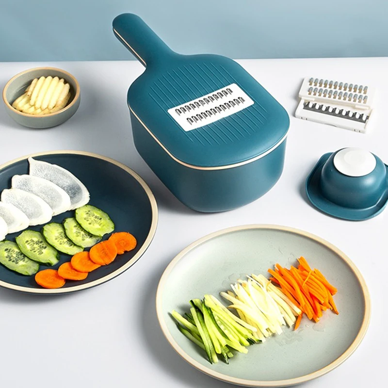 

Kitchen Appliances Gadgets Accessories Household Vegetable Cutter Fruit Slicer Potato Shredded Mandoline Radish Kichen Tools