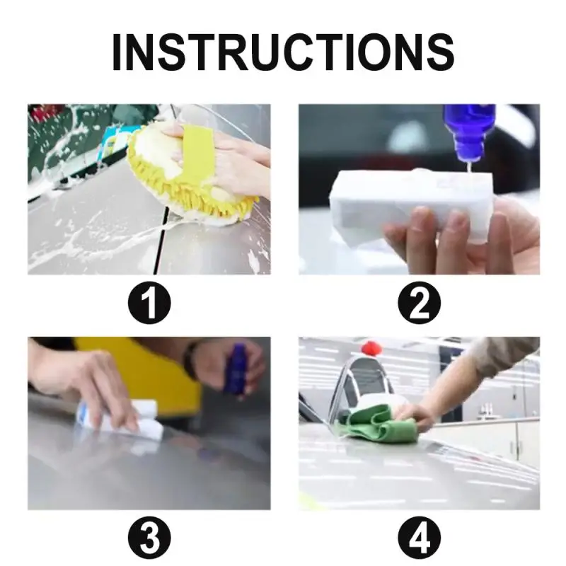 

30ML 9H Liquid Glass For Car Hydrophobic Ceramic Car Coating Motocycle Paint Care Anti-scratch Auto Detailing Glasscoat Polish