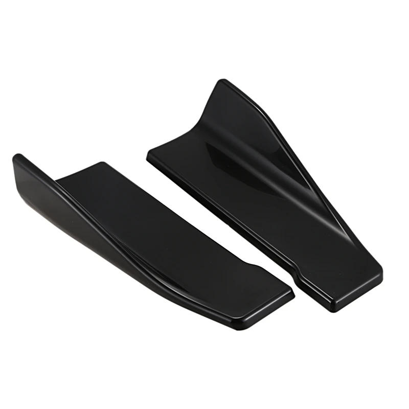 2 шт. универсальные черные нескользящие для автомобиля от царапин диффузор губа