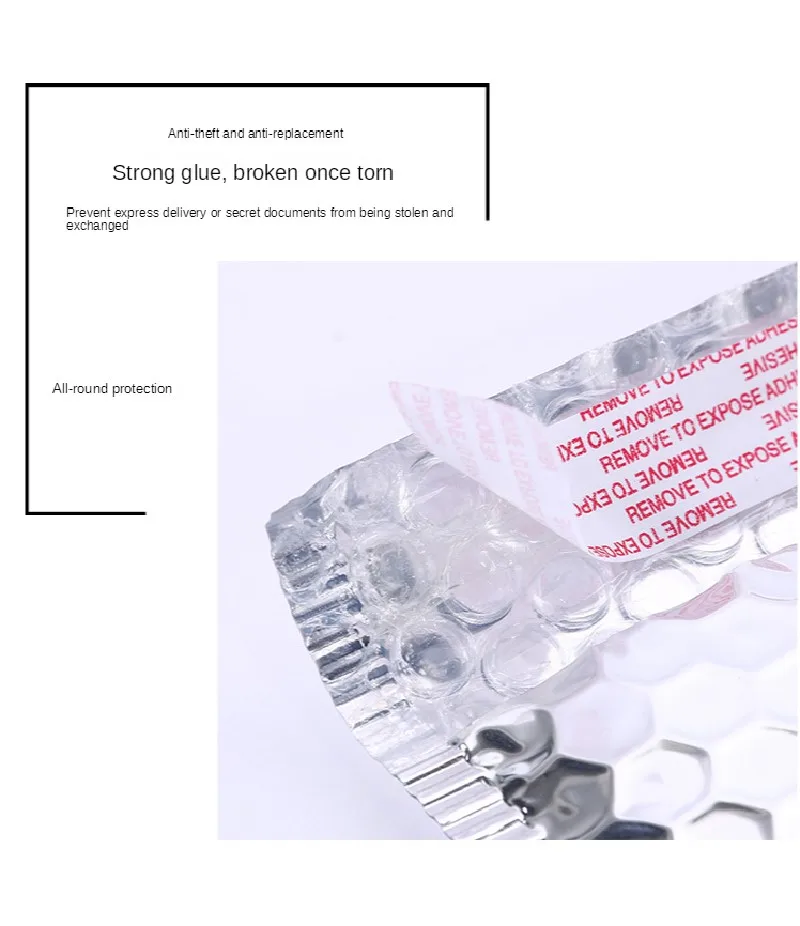 

New Aluminized Film Bubble Bag Color Bubble Envelope Bag Self-sealing Gift Packaging Bag for Books and Magazines Lining Postman#