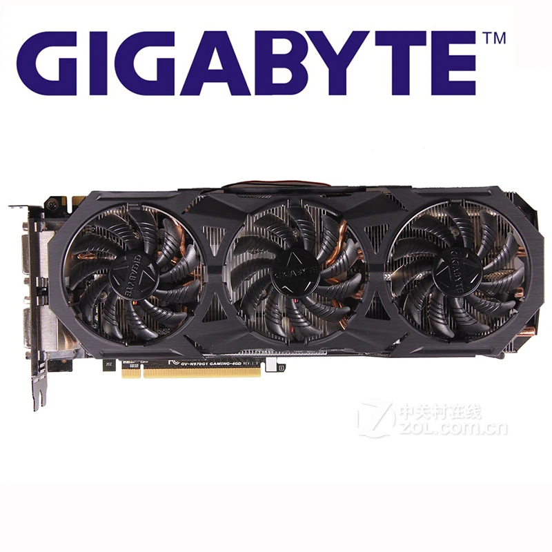 GIGABYTE GTX 970 4GB Graphics Cards GDDR5 256 Bit GPU Video Card