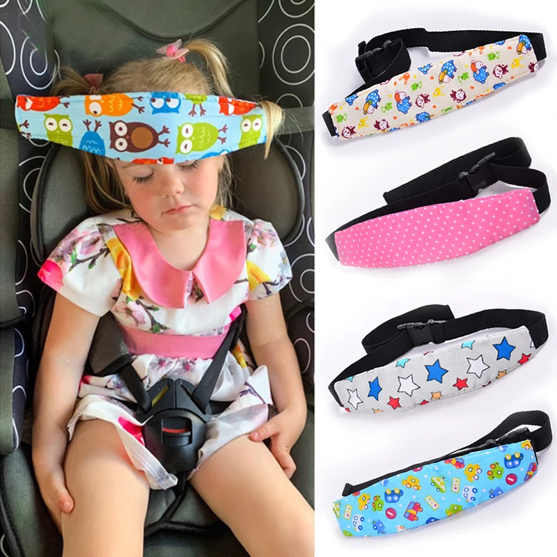 

Infant Baby Car Seat Head Support Children Belt Fastening Belt Adjustable Boy Girl Playpens Sleep Positioner Baby Saftey Pillows
