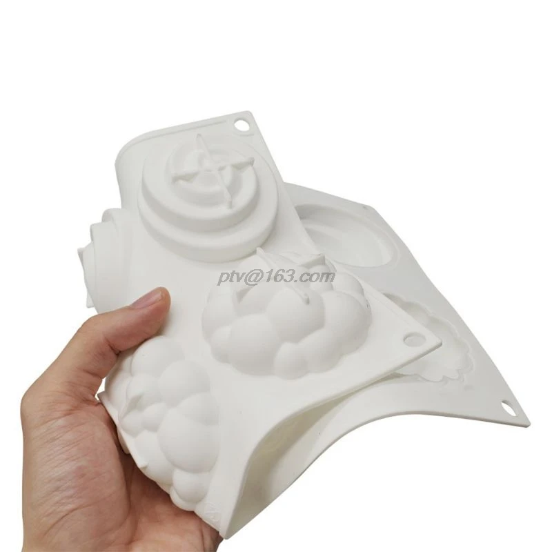 8 полость цветок силиконовая форма помадка мусс торт Шоколадный Декор Sugarcraft