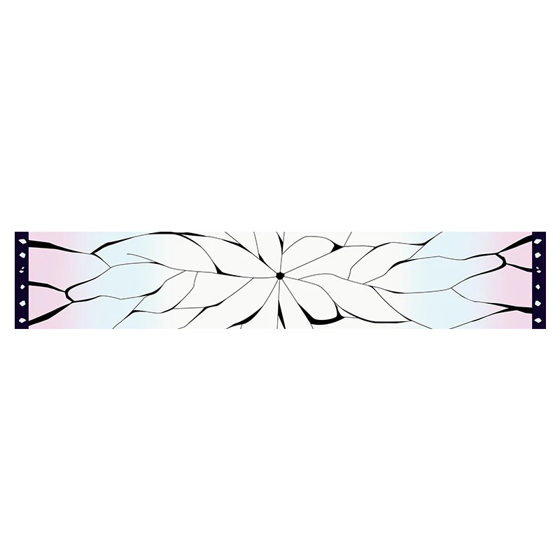 Anime Demon Slayer Kimetsu no Yaiba Kochou Shinobu Plus Length Keep Warm Cosplay Scarf Winter Neckerchief 190cm*33cm