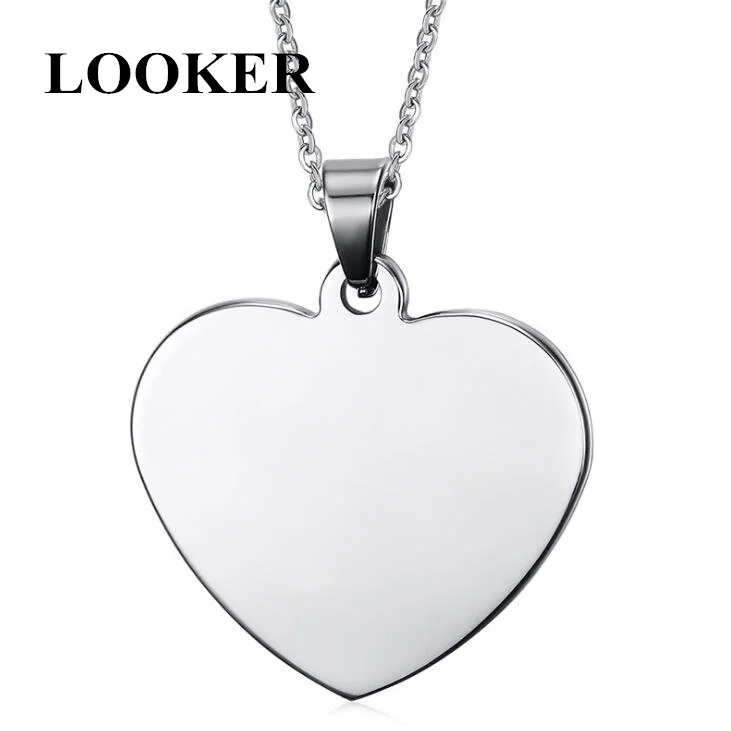 Гравировка имени идентификационная бирка подвески и ожерелья кулон в форме