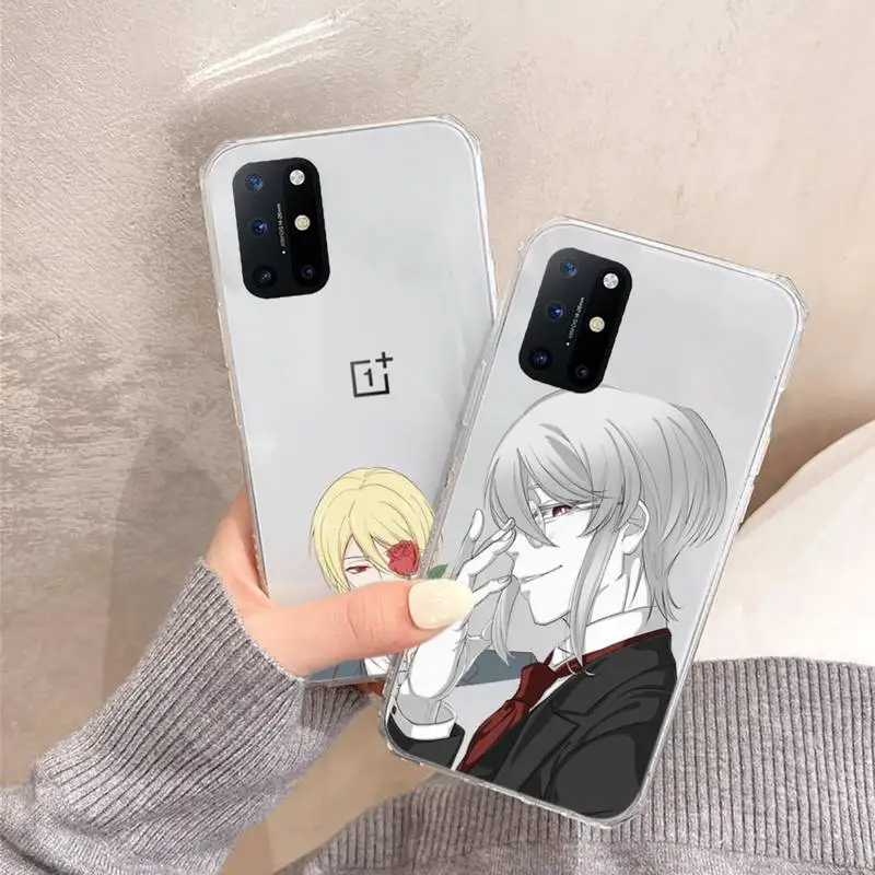 

Moriarty The Patriot anime Phone Case Transparent for OnePlus 7 9 8 t pro design shell cover