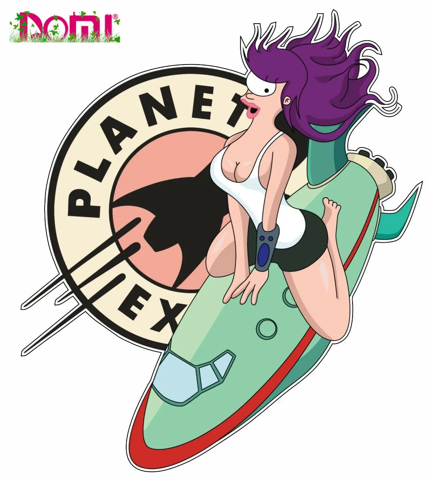 

Riding Plant Express Ship Sexy Bumper Window Sticker Vinyl Decal for Auto Motocross Racing Laptop Helmet Trunk Wall Waterproof