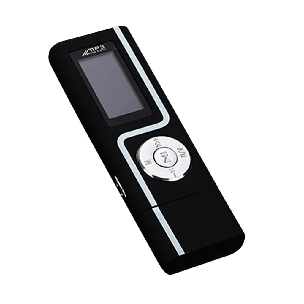 USB MP3 музыкальный плеер ЖК-экран Расширительная карта разъем до 32 Гб белый mp3-плеер