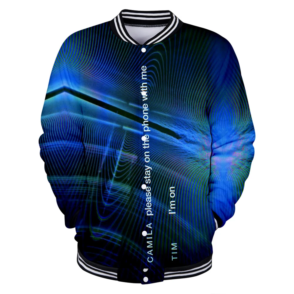 

2021 American Tv Series Calls Sweatshirt 3D Baseball Jackets Women Men's Tracksuit Harajuku Streetwear Unisex Clothes Plus Size