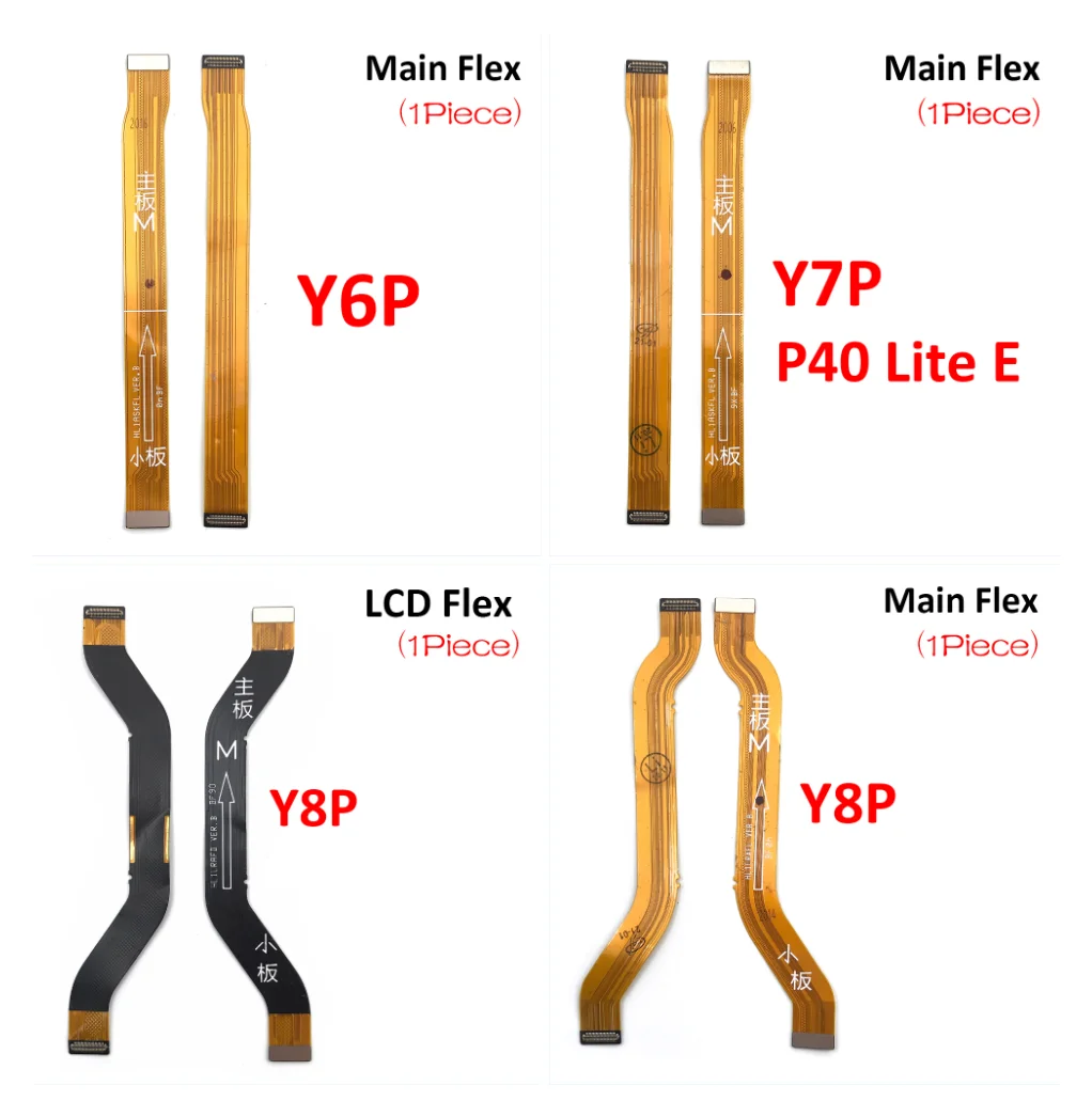 

10PCS Motherboard USB Connector Board Flex Cable For Huawei Y9S Y6P Y8S Y8P Y7P Y6S P40 Lite 5G E P Smart 2021 Y7A Y9 Prime 2019