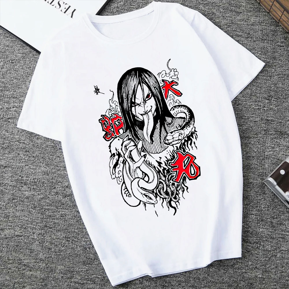 

2021 Japanese Naruto Women Manga Gaara T-shirt Unisex Uzumaki Anime Aesthetic Clothes 90s Streetwear Cool Men Oversized T Shirt